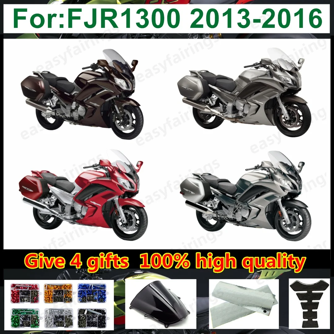 Motorcycle ABS Plastic Fairing Kit Full Bodywork Replacement For FJR1300 2013‑2020 Aftermarket Complete Fairings Body Panel Set