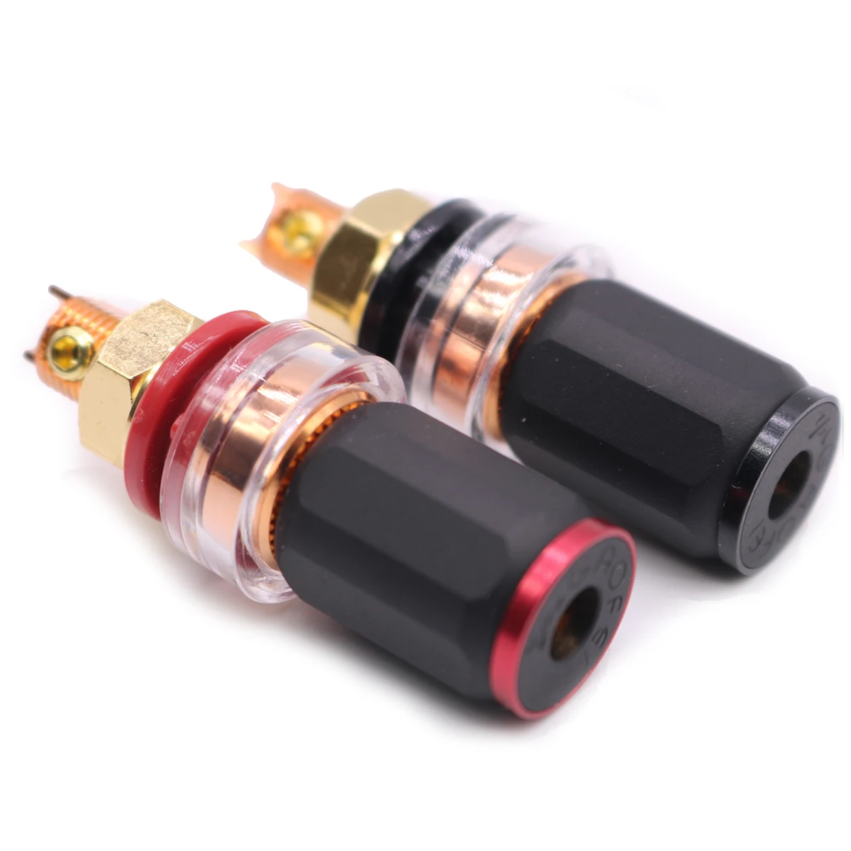YIVO XSSH Audio Wholesale OEM ODM High-End 5mm Pure Copper Banana Jack Binding Post for Amplifier Speaker HIFI Audio Accessories
