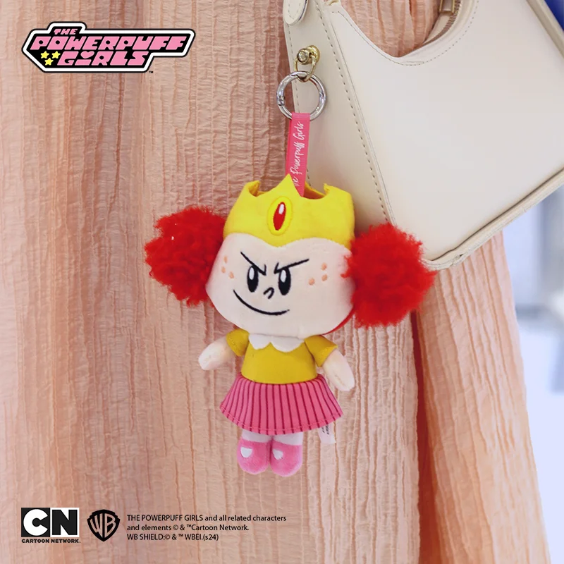 New Kawaii Anime The Powerpuff Girls Plush Keychain Princess Morbucks Mojo Jojo Blossom Bubbles Buttercup Pp Cotton Filled Dolls