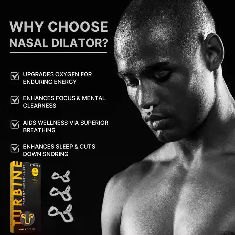 3 Sizes Silicone Anti Snoring Nose Clip Elastic Nasal Dilator For Better Sleep Improved Airflow Travel Home Use Comfort