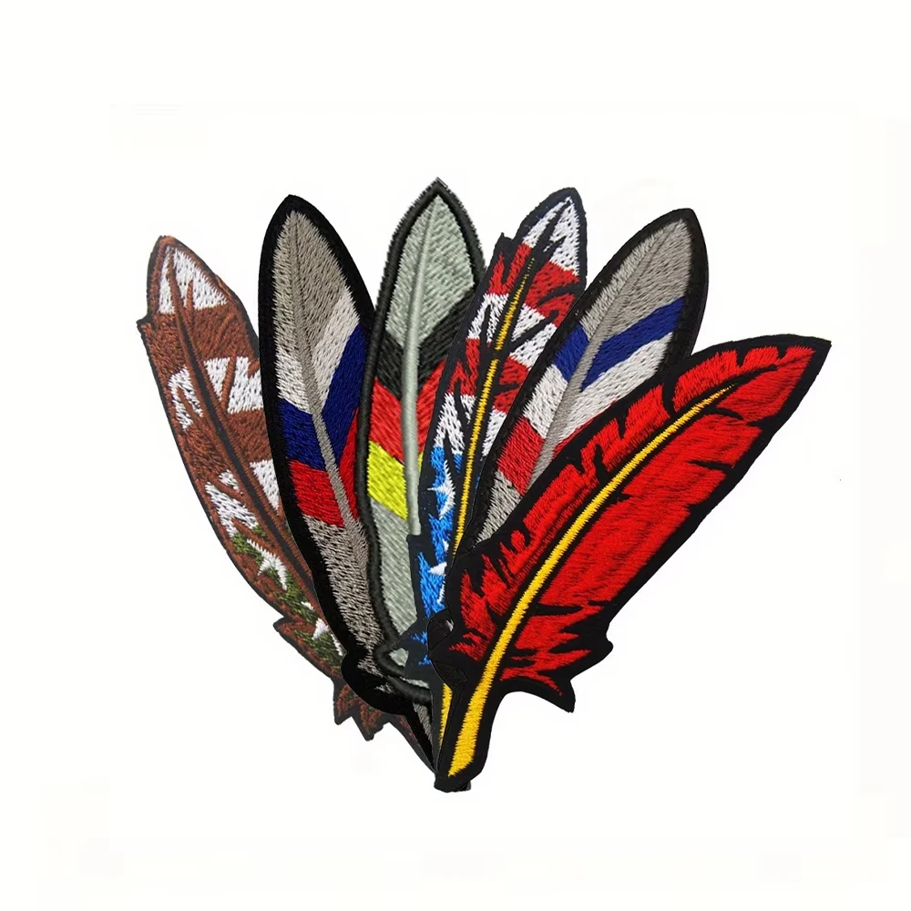 1Pc Feather Us Amer…