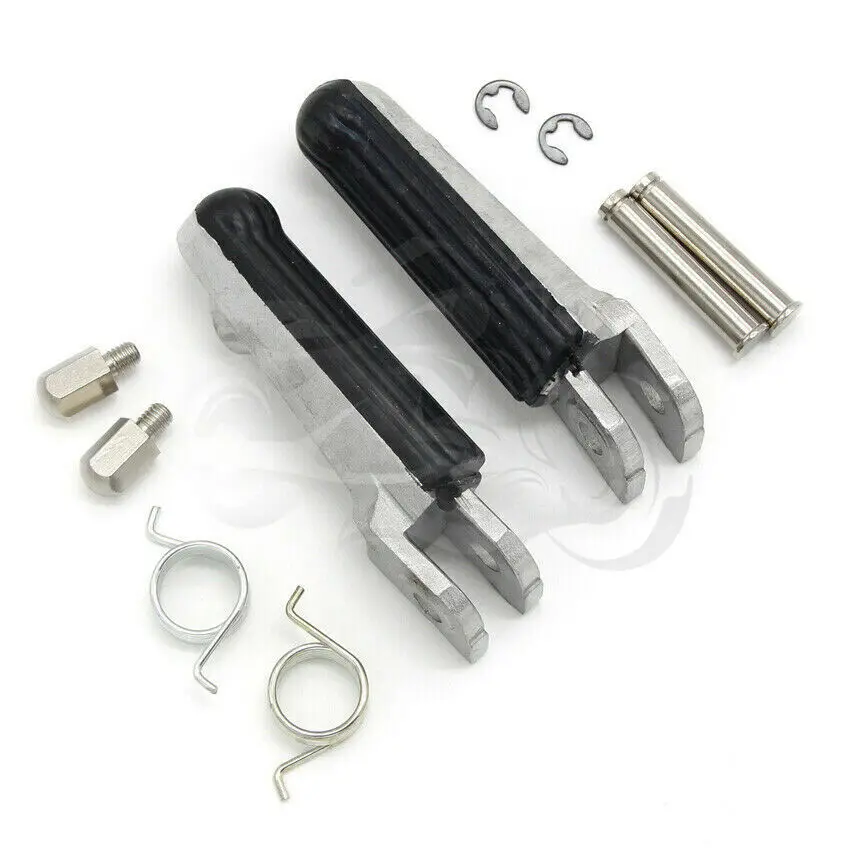 

Motorcycle Accessories Front Footrest Foot Pegs Fit For Honda CBR400RR NC23 NC29 NSR250 MC18 MC21 MC28
