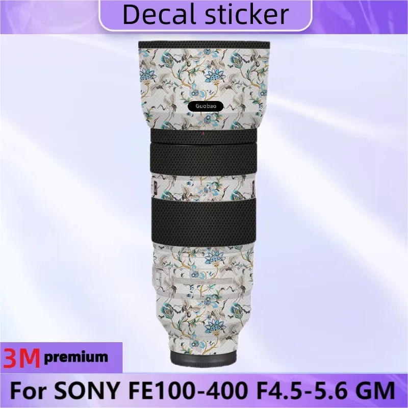 

FE100-400GM Lens Premium Decal Skin for Sony FE 100-400 f/4.5-5.6 GM OSS Lens Wrap StickerSEL100400GM Anti-scratch Cover Film