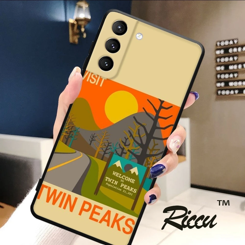 Twin Peaks  Phone Case For Samsung Galaxy S24 23 22 S21 20 FE Ultra plus A55 54 53 51 22 32 4G 5G Phone case image 5