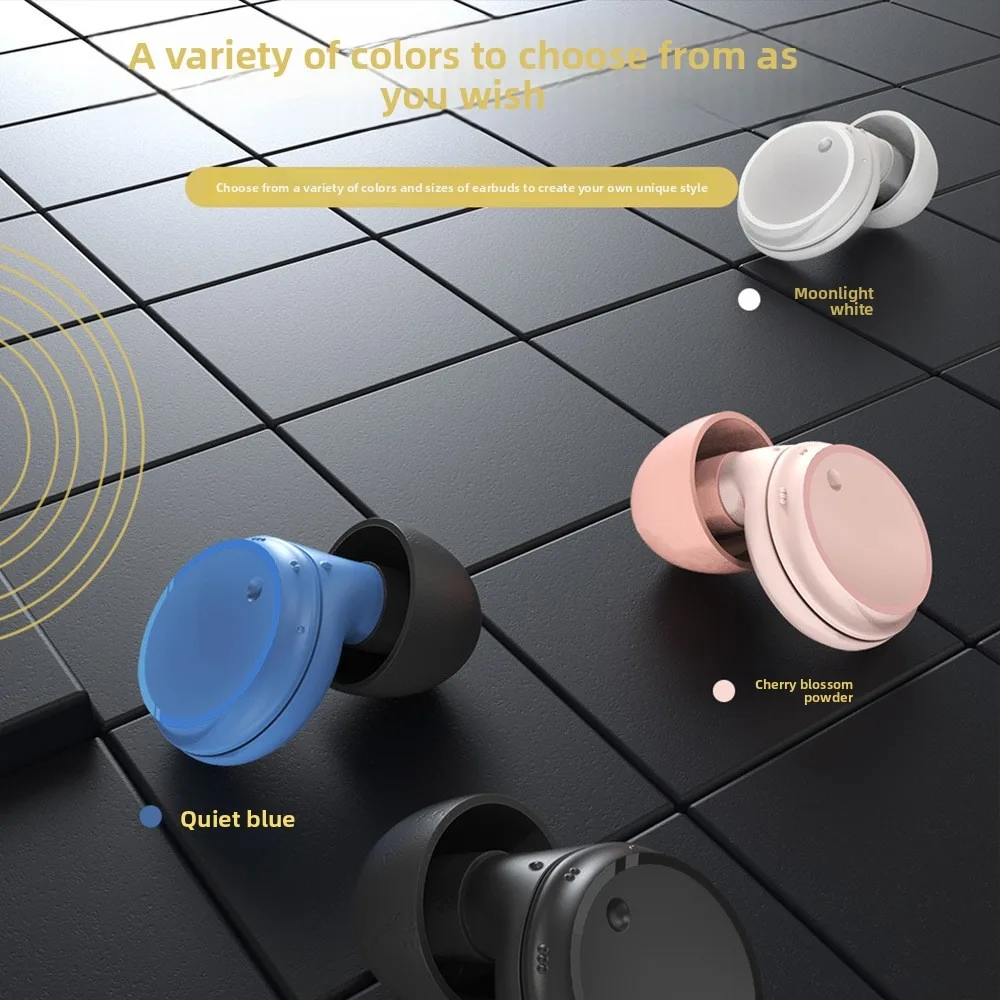 سدادات أذن من السيليكون قابلة لإعادة الاستخدام لتقليل الضوضاء - سدادات أذن قابلة للتعديل للنوم، حماية أذن كتم الصوت لبيع عبر الحدود