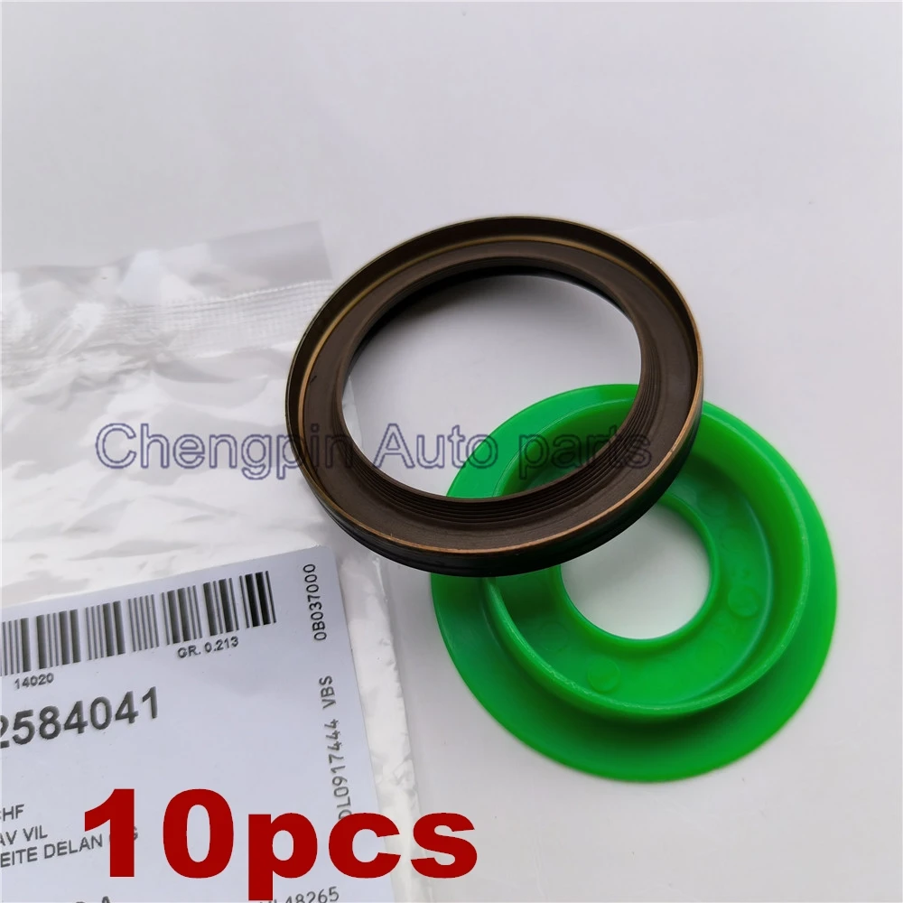 

10X Engine Crankshaft Front Oil Seal 12584041 For Chevrolet Captiva Malibu Buick Encore Regal LaCrosse 2.4 Cadillac