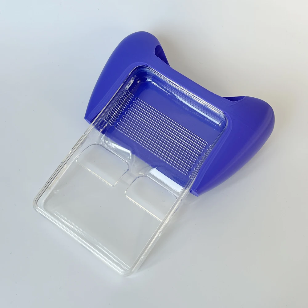 TPU Case and Grip Set for R36S Game Console Soft Protective Shell R36S Case With Grip Ergonomic Accessories 3D Grip