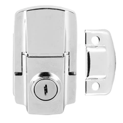 Motorcycle Rear Trunk Lock AntiâTheft with 2 Keys Modification Accessories Fit for Big Sheep