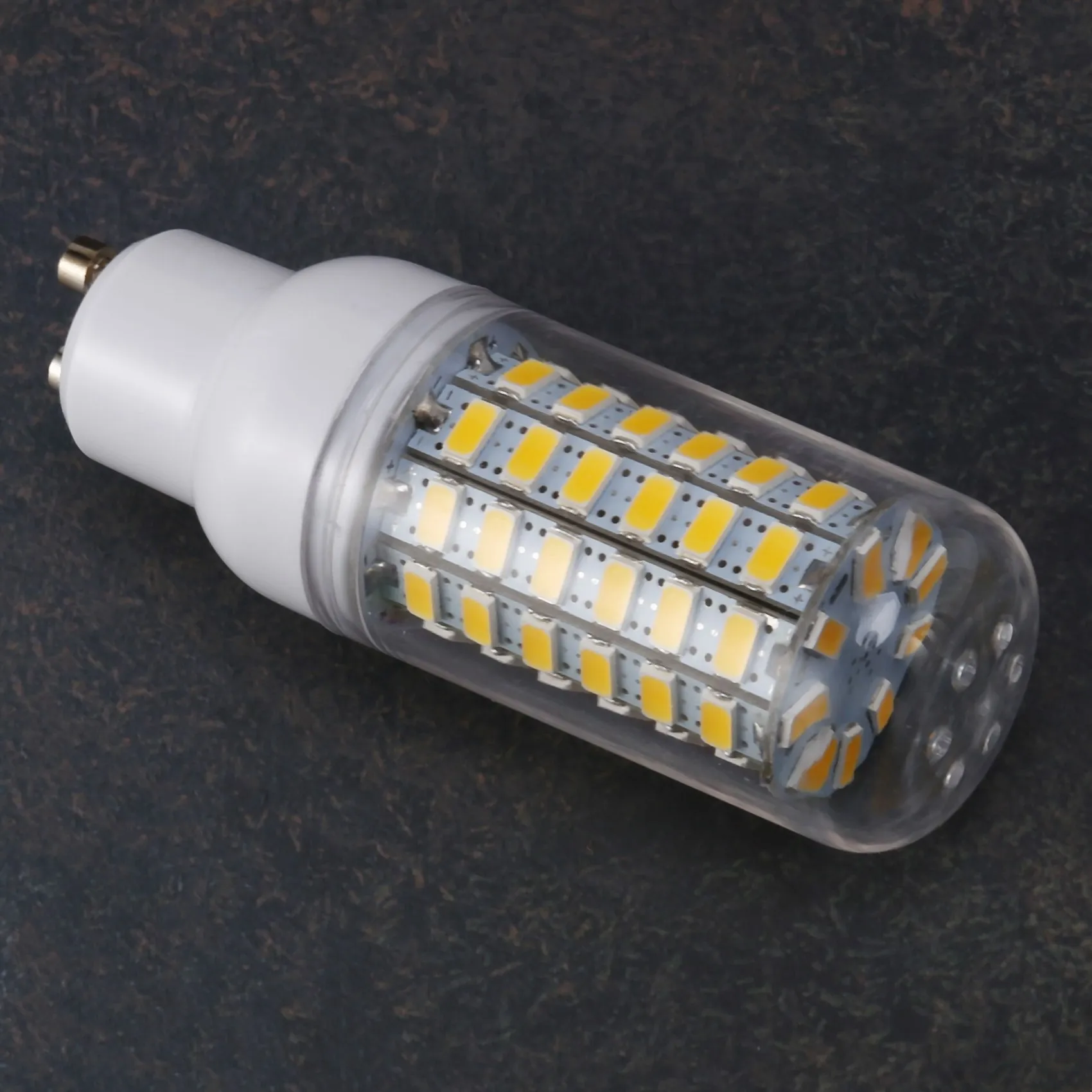 DT17 3X GU10 10W 5730 SMD 69 LED Corn Light Bulb, 360 Degree 200-240V for Energy Saving Lamp for Home Office