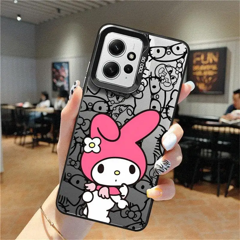 Te Cute Melody Case For Xiaoimi Poco X3 NFC X5 5G C50 C51 F4 F3 GT 11 12T 13T Pro Funda Back Phone Cover