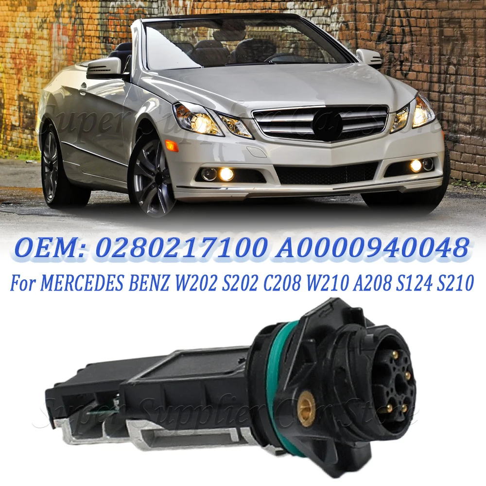 

0280217100 A0000940048 Новый датчик массового расхода воздуха MAF для MERCEDES BENZ W202 S202 C208 C124 W124 W210 A124 A208 S124 S210