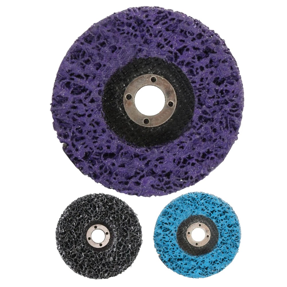 100mm Polishing Sheet Automotive Paint Removal Polishing Wheel Clean Grinding Wheel Angle Grinder Accessories Disc Abrasive Tool