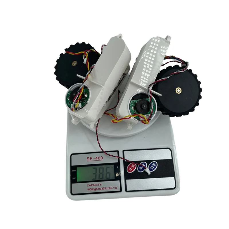 

N09R-Robot Vacuum Motor Drive Wheels For STYTJ02YM MVXVC01 Vacuum Cleaner Parts White