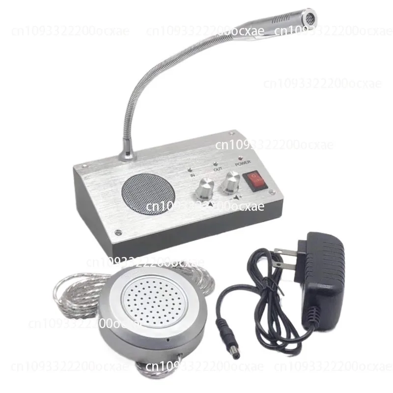 

Window walkie-talkie ZDL-9908 Station ticket two-way loudspeaker loudspeaker