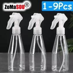 Botella de plástico con gatillo para pulverizar Perfume, atomizador de mano superior de 1-9 piezas, 200ml, herramientas de jardinería y cocina