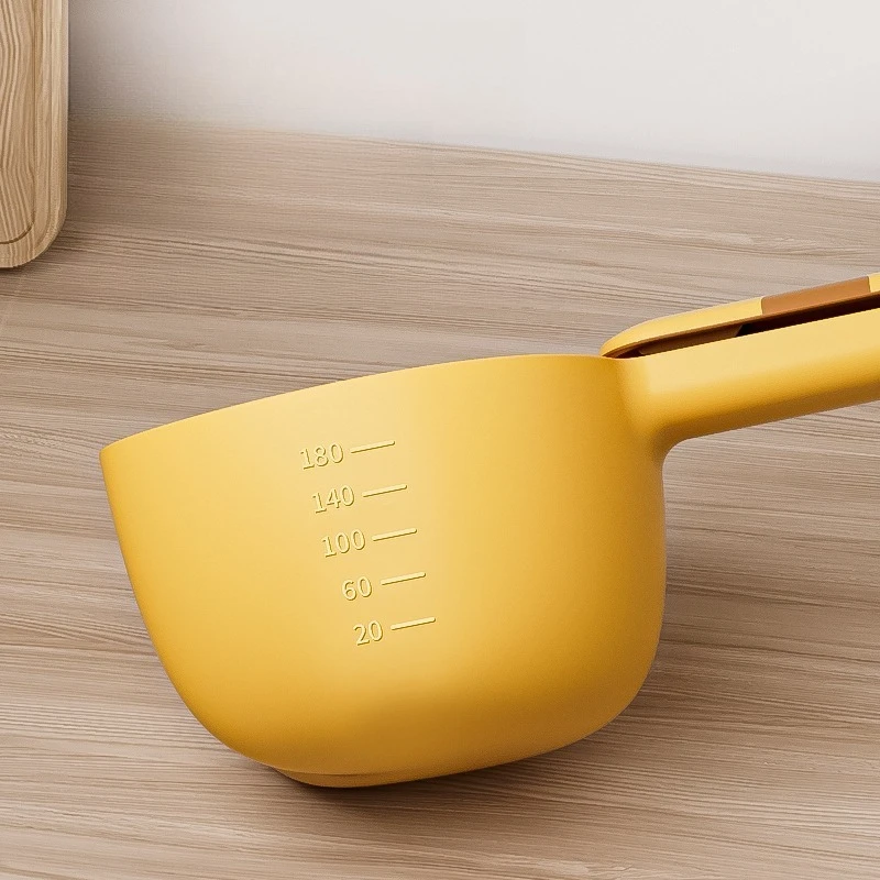 

Multi-functional Cute Kitchen Household Rice Ladle, Food Five-grain and Multi-grain Flour Scooping Spoons Household Kitchen Tool