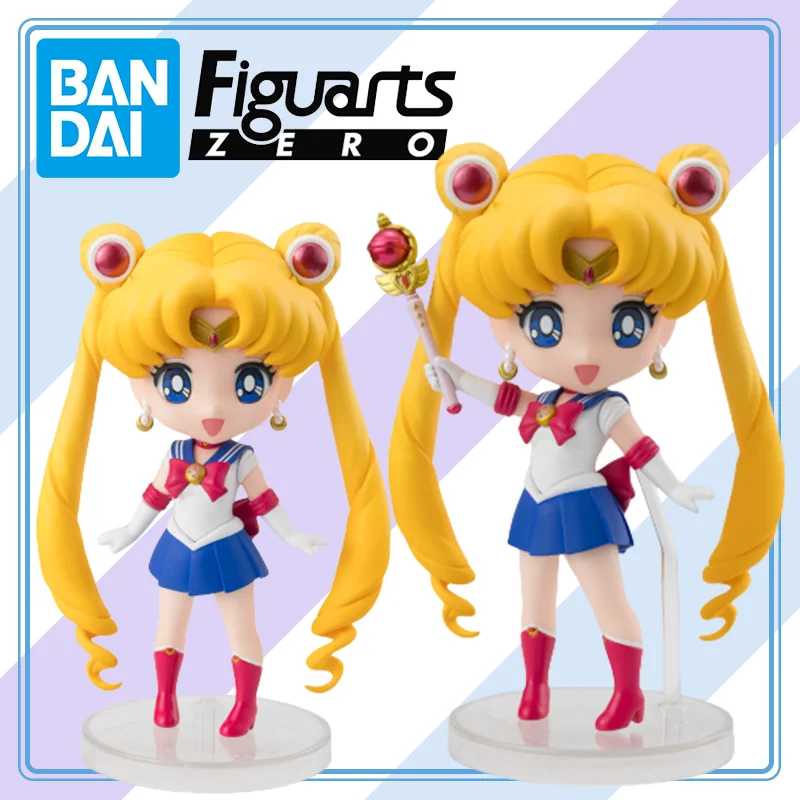 

【100%original】BANDAI Bishoujo Senshi Sailor Moon- Figuarts Mini Crystal Star Compact Edition Garage Kit Action Figure Gifts Toys