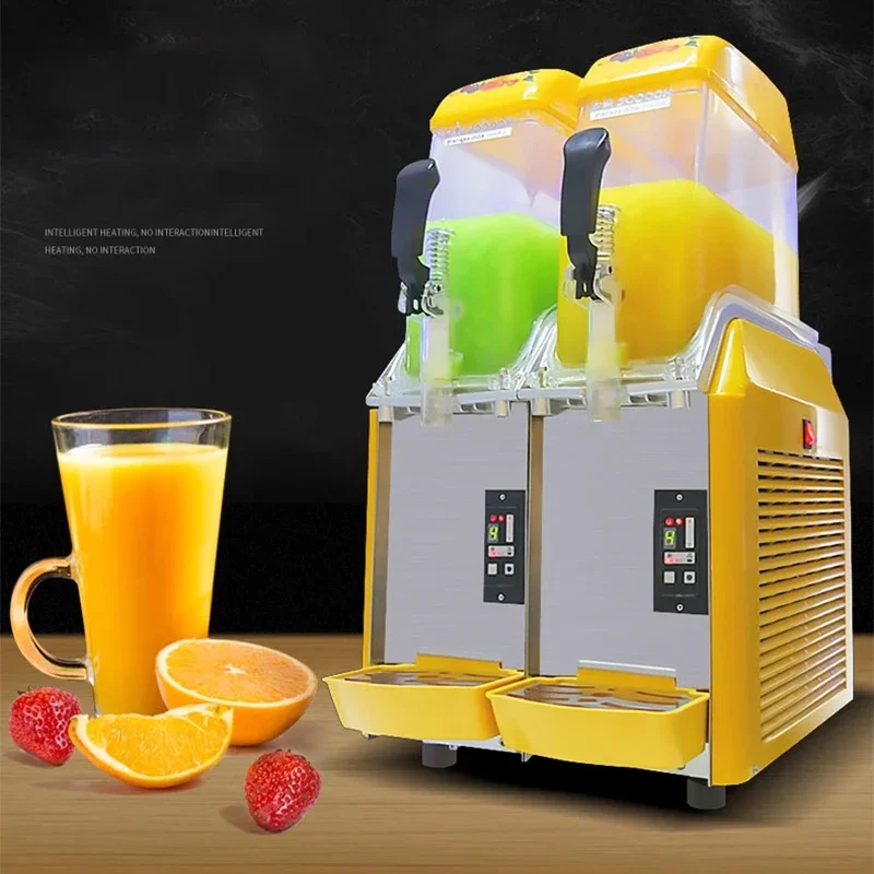 12L/24L/36L/48L 상업용 아이스 쿨 주스 스무디 슬러시 메이커 냉동 음료 냉음료 디스펜서 자판기 (가정용)