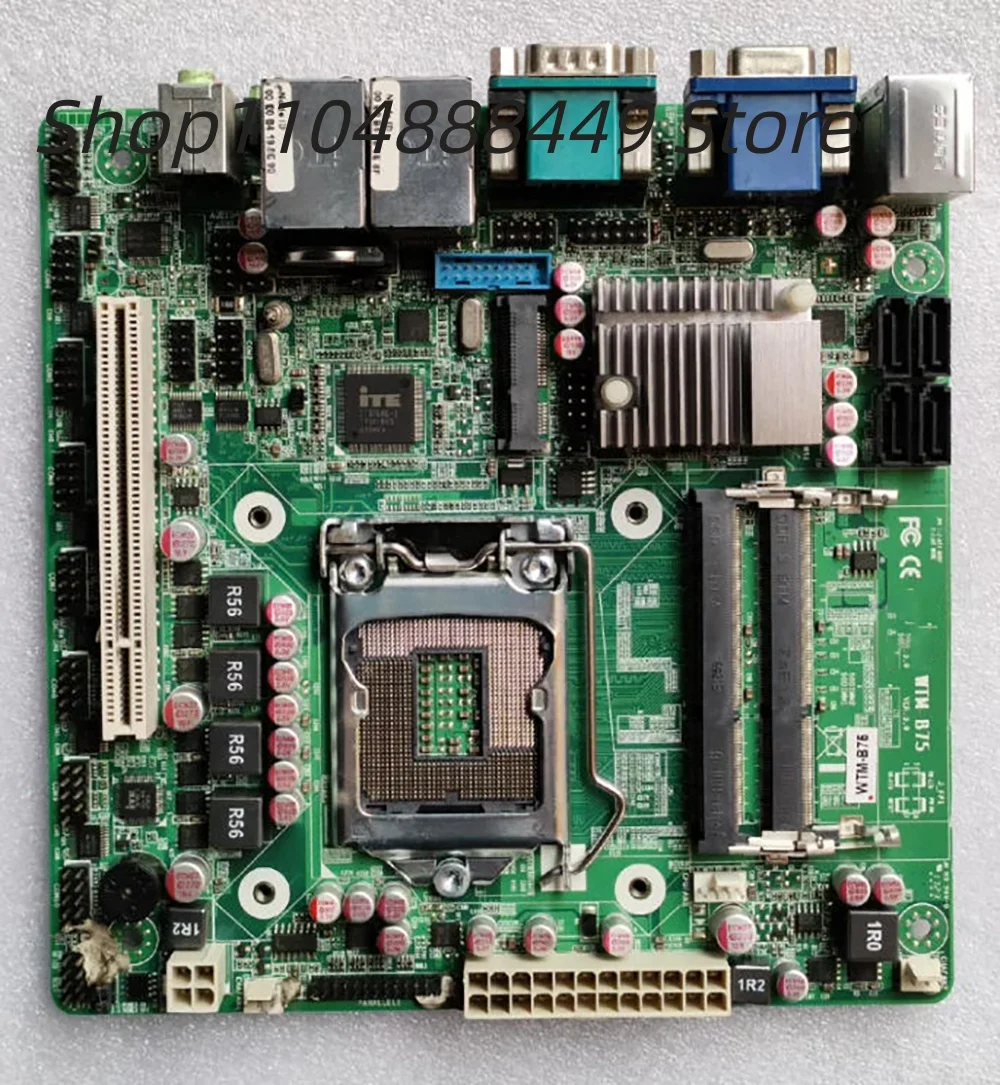 Mini placa base con puerto de red Gigabit dual WTM-B75