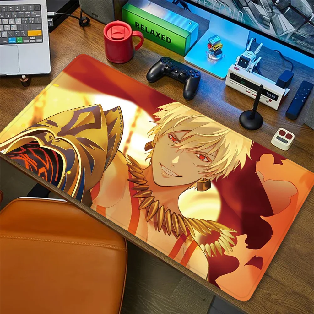 Gilgamesh Fate Grand Order Game Mousepad New Arrivals Large Gaming Mousepad L XL XXL Gamer Mouse Pad Size For Keyboards Mat