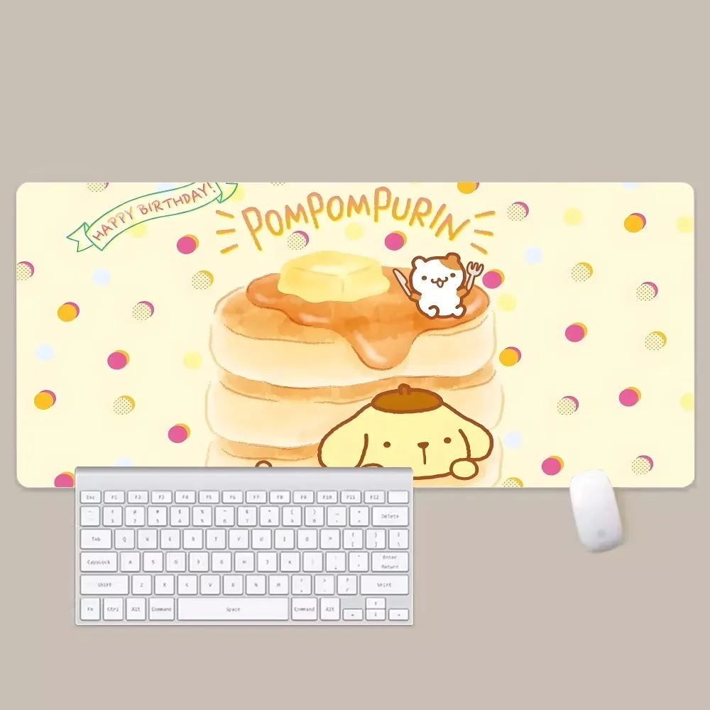 Mousepad anjing p-pudding lucu produk baru alas Mouse Gaming besar L XL XXL alas Mouse Gamer ukuran untuk alas Keyboard