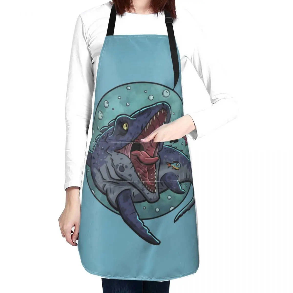 Mosasaurus Apron Women's Dress innovative kitchen and home items Apron