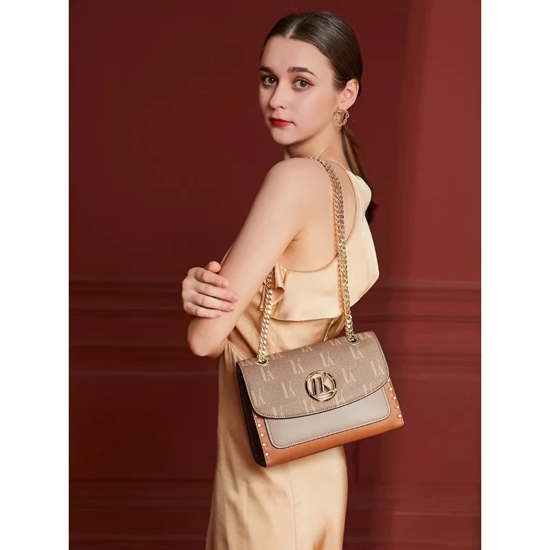 

Fashionable And Stylish Leather Chain Sngle-Shoulder Crossbody Bag