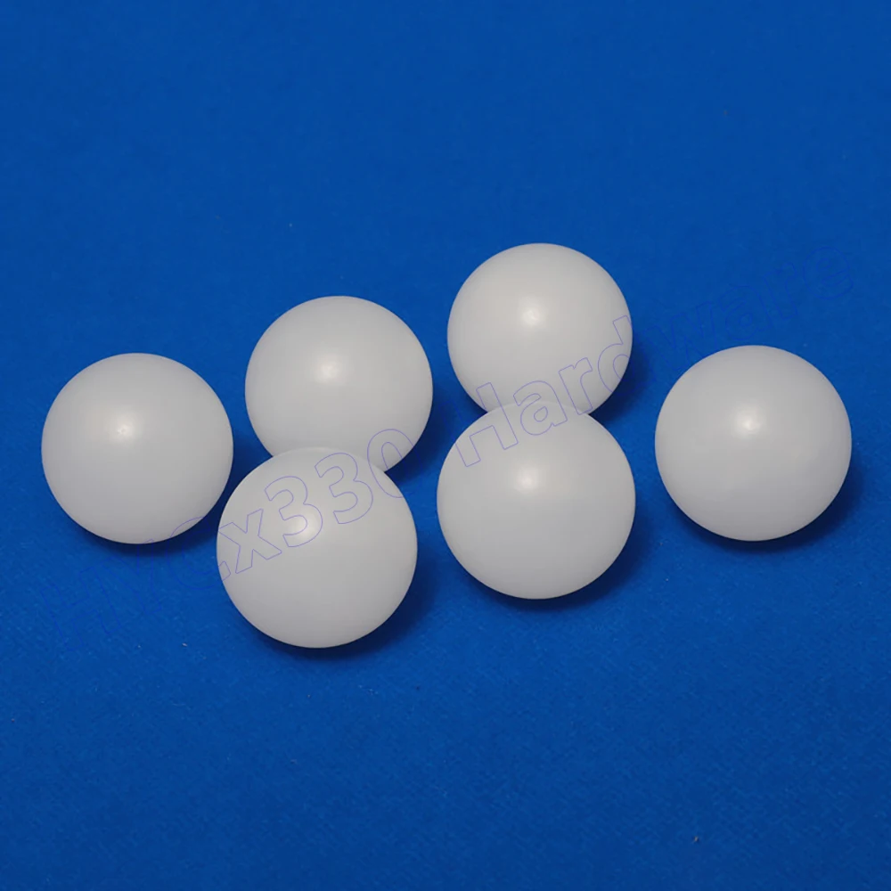 Fotografia 6: 2mm a 10mm Esferas PP Sólidas Plástico Polipropileno Rolamentos Flutuantes Conta de Rolamento de Esferas