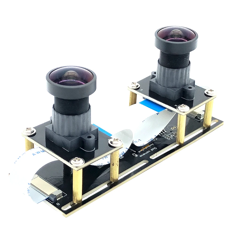 3d vr binocular síncrono de alta velocidade mesmo quadro 5mp 1.8mm 180 graus grande angular webcam cctv hd 1080p mp módulo de câmera usb