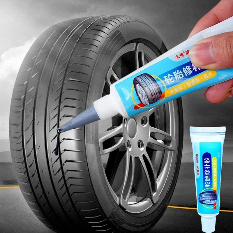 Car Motorcycle Bicycle Tyre Tire Repair Sealant Liquid Rubber for Tire Repairing Glue Liquid Strong Rubber Adhesive Glue Tool