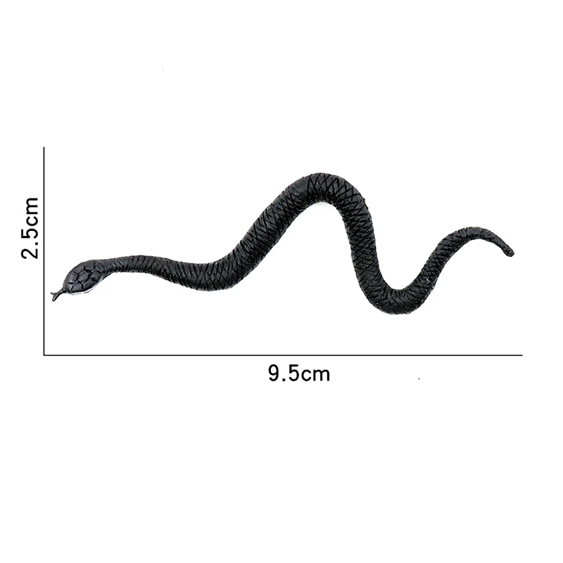 HOT SALE 10/20Pcs Simulation Plastic Snake Model Toy Funny Scary Snake Kids Gag Prank Funny Favor Toys Halloween Prank Prop