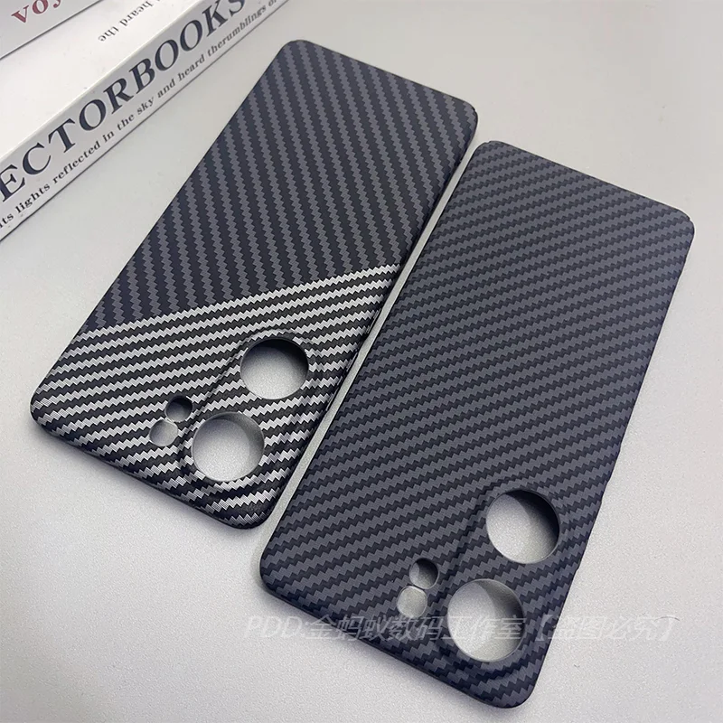 Cover For Vivo IQOO Neo 9 Case PC Carbon Fiber Texture Pattern Matte Hard Phone Case For Iqoo Neo9 Pro 5G Slim Thin Shell Bumper