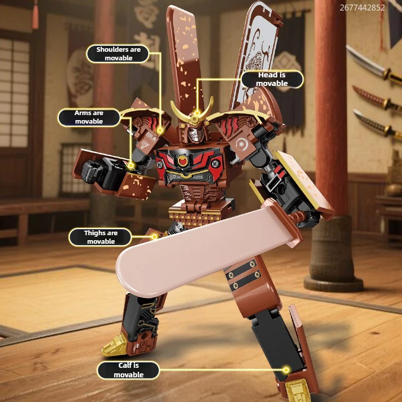 Transformerend speelgoed IJskrijger Model Jongen Educatief speelgoed Robotkrijger voor kinderen IJs Fantasiespel