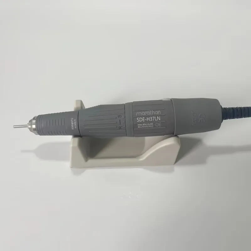 65W Forte Max 211 Trapano Elettrico per Unghie 45K STRONG 210 102L Maratona Maniglia Professionale Smalto per Unghie Levigatrice Set di Attrezzature