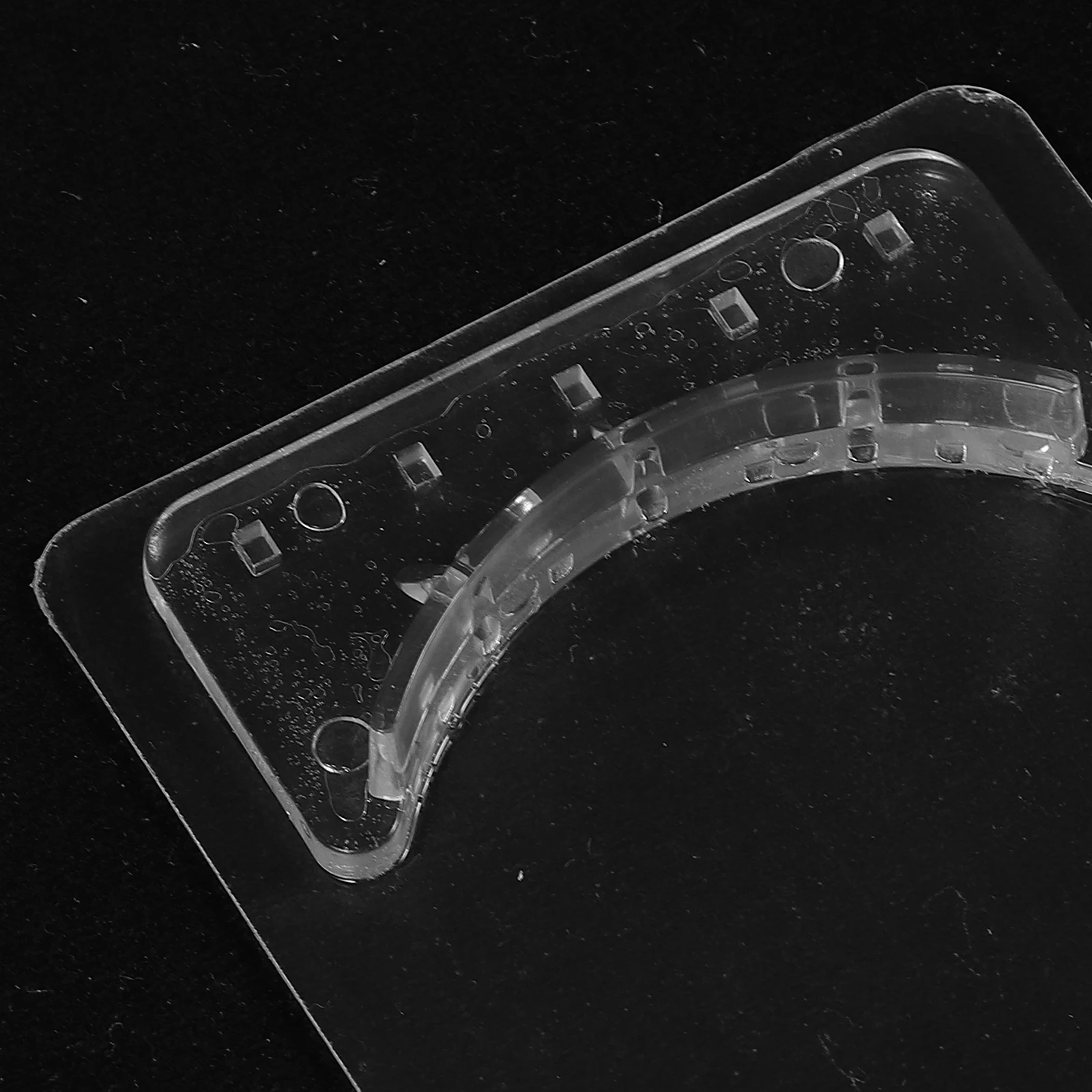 

6Pairs Shower Curtain Pole Brackets Sticky Design Wall Mount No Drilling Multiple Uses Stable and Firm for Bathroom