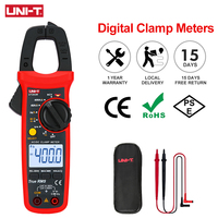 UNI-T Digital Clamp Meters UT204R UT202F UT203R 400A 600A AC Current Clamp Multimeter High Precision Pliers Ammeter Voltmeter