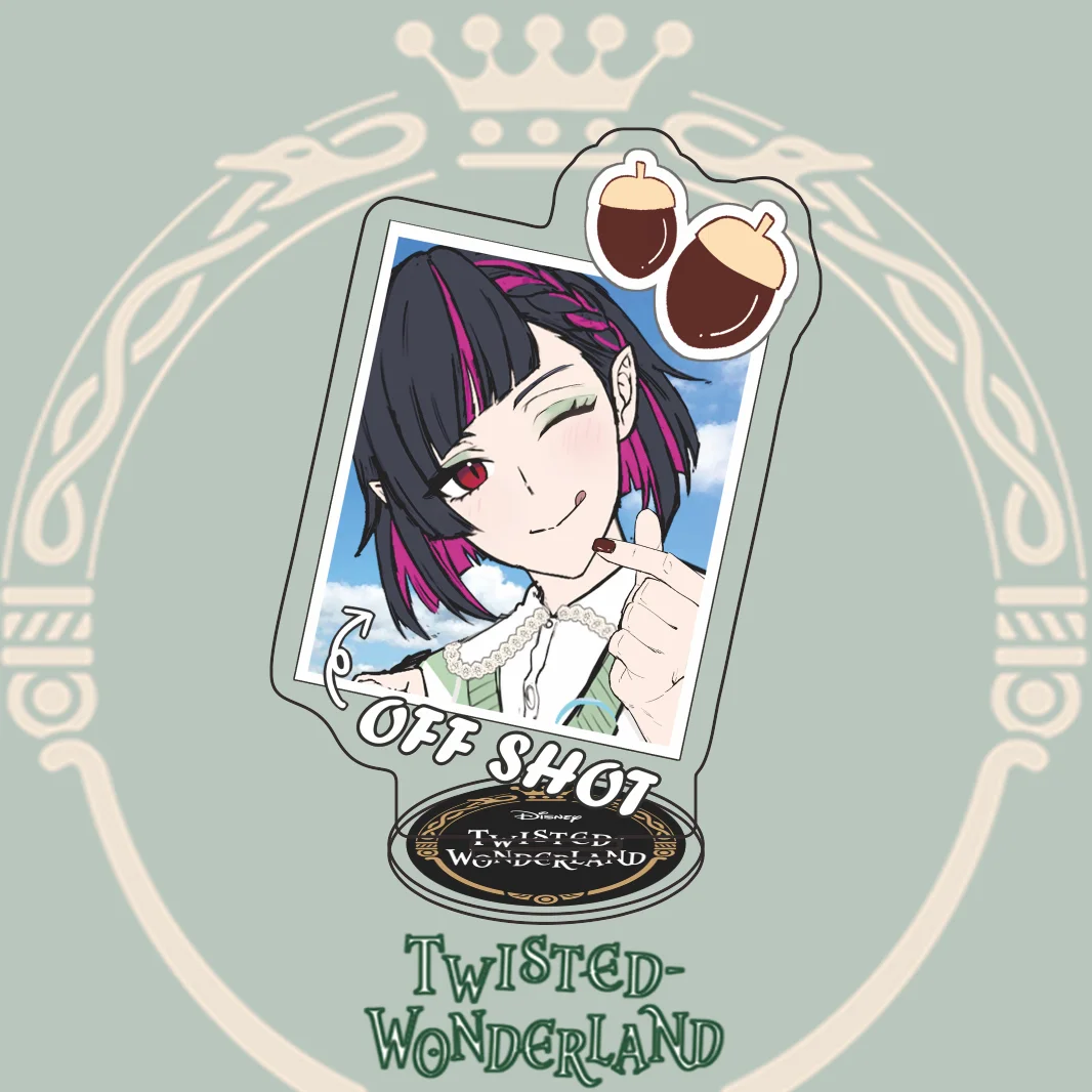 Twisted Wonderland Acrylic Stand Figure 2026 New Lilia Silver Malleus Sebek Anime Desktop Decor Collectible Gift Keychain