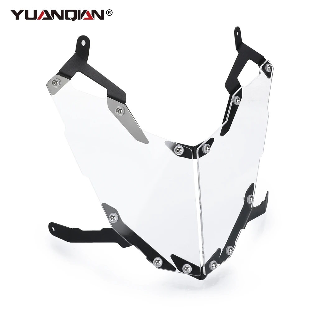 Motorcycle HeadLamp Mesh Grille Lampshade Motorcycle Headlight Protector Cover FOR Honda XL750 Transalp 750 2022-2023-2024-2025