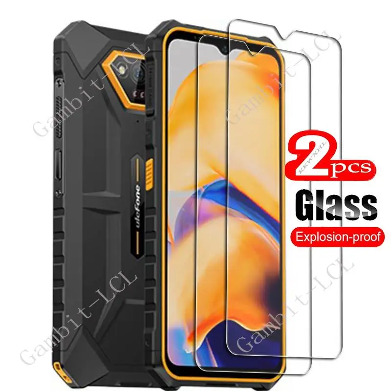 2PCS FOR Ulefone Armor X13 6.52" Tempered Glass Protective ON UlefoneArmorX13 ArmorX13 X 13 Screen Protector Film Cover