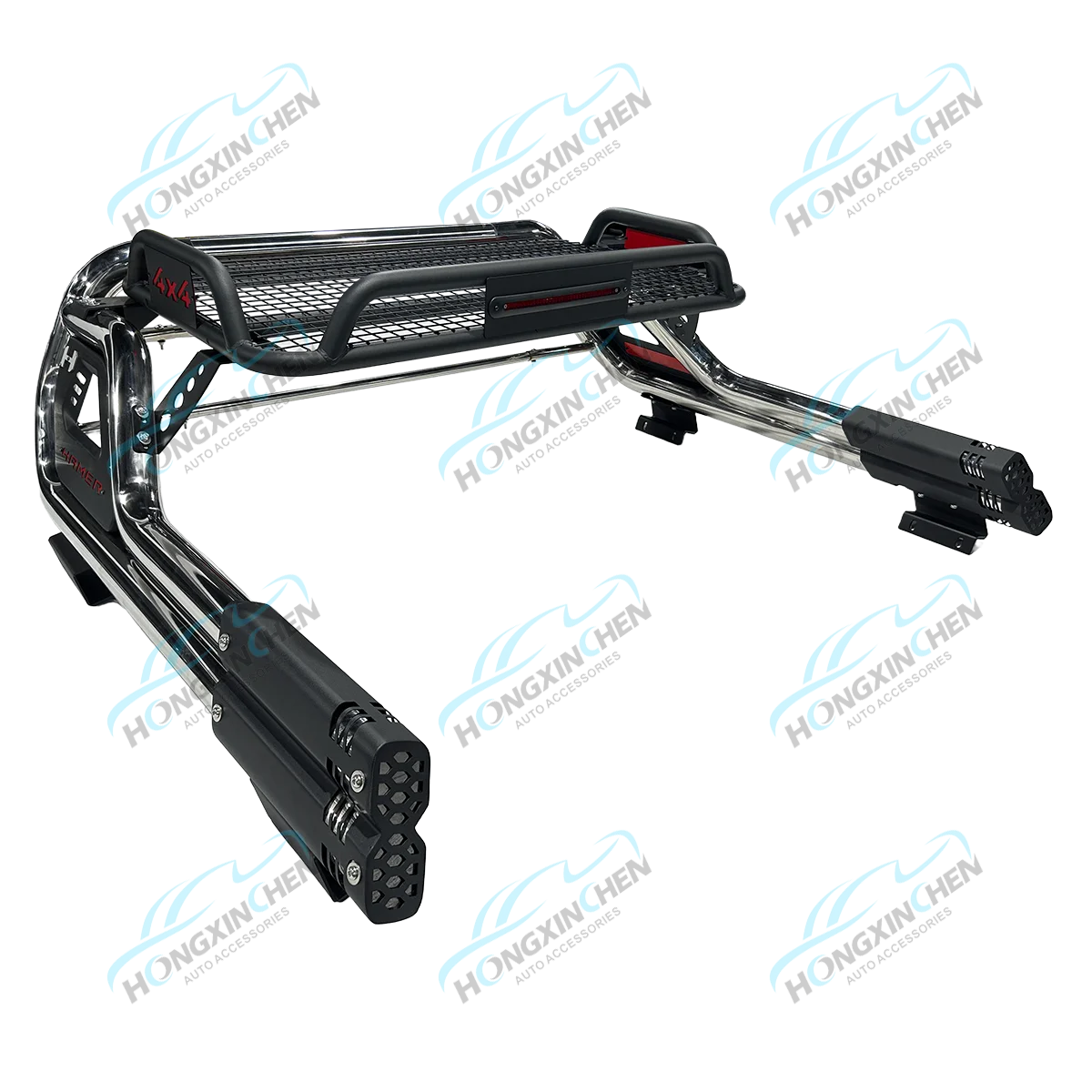 

Adjustable Stainless Steel Tub Rack Roll Bar for 4x4 for Ford for Ranger Pick-up Truck Tacoma FJ Cruiser Colorado NP300
