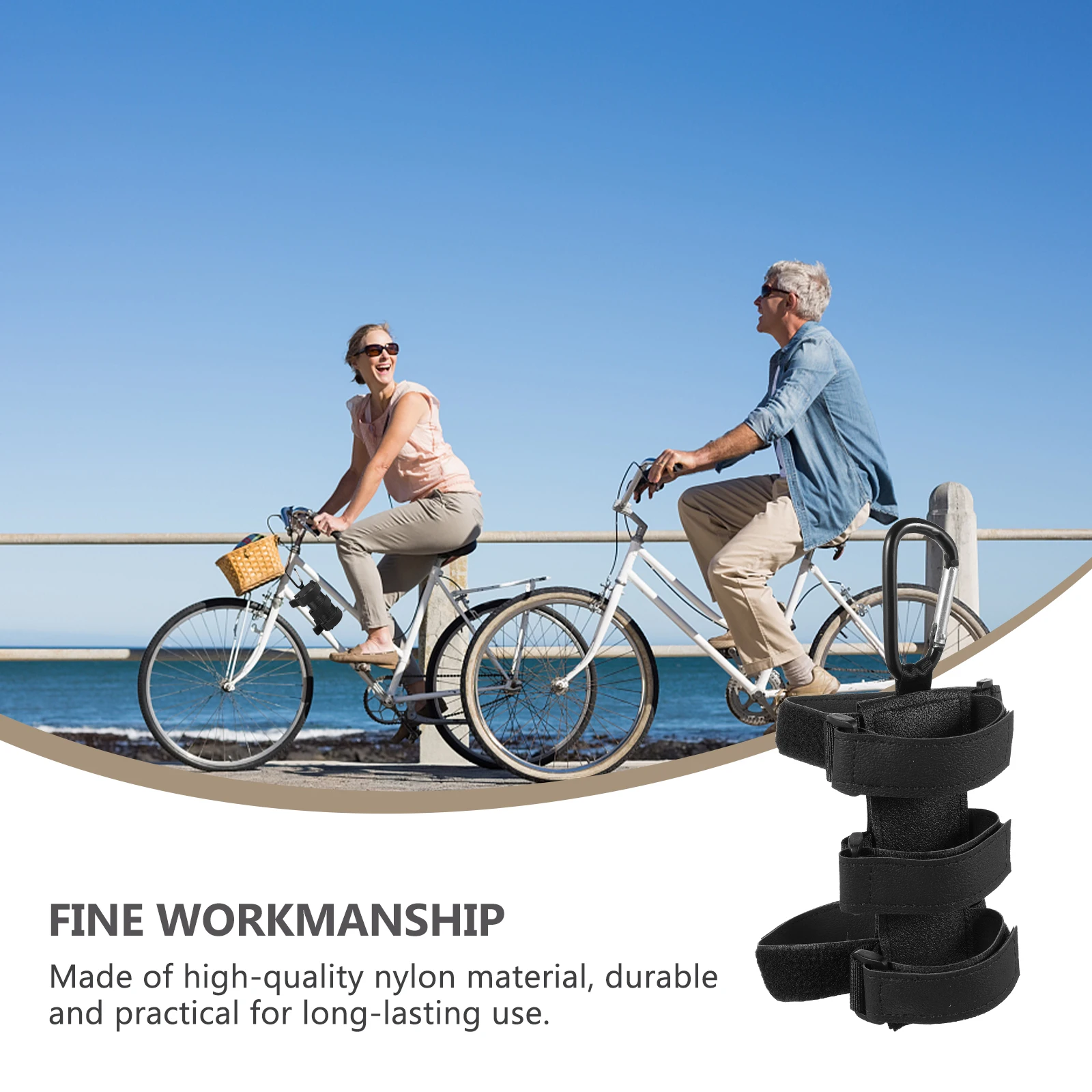 

1pc Straps Wireless Speaker Mount For Bike Stroller Boat Bicycle Accessories Durable Nylon Speaker Fixor Belt Kettle