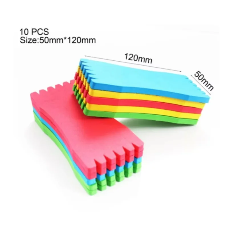 EVA Foam Winding Board 10pcs 12cm /16cmFishing Line Plate Fish Hook Storage Wire Wrap Holder Tackle Tool Accessories Pesca