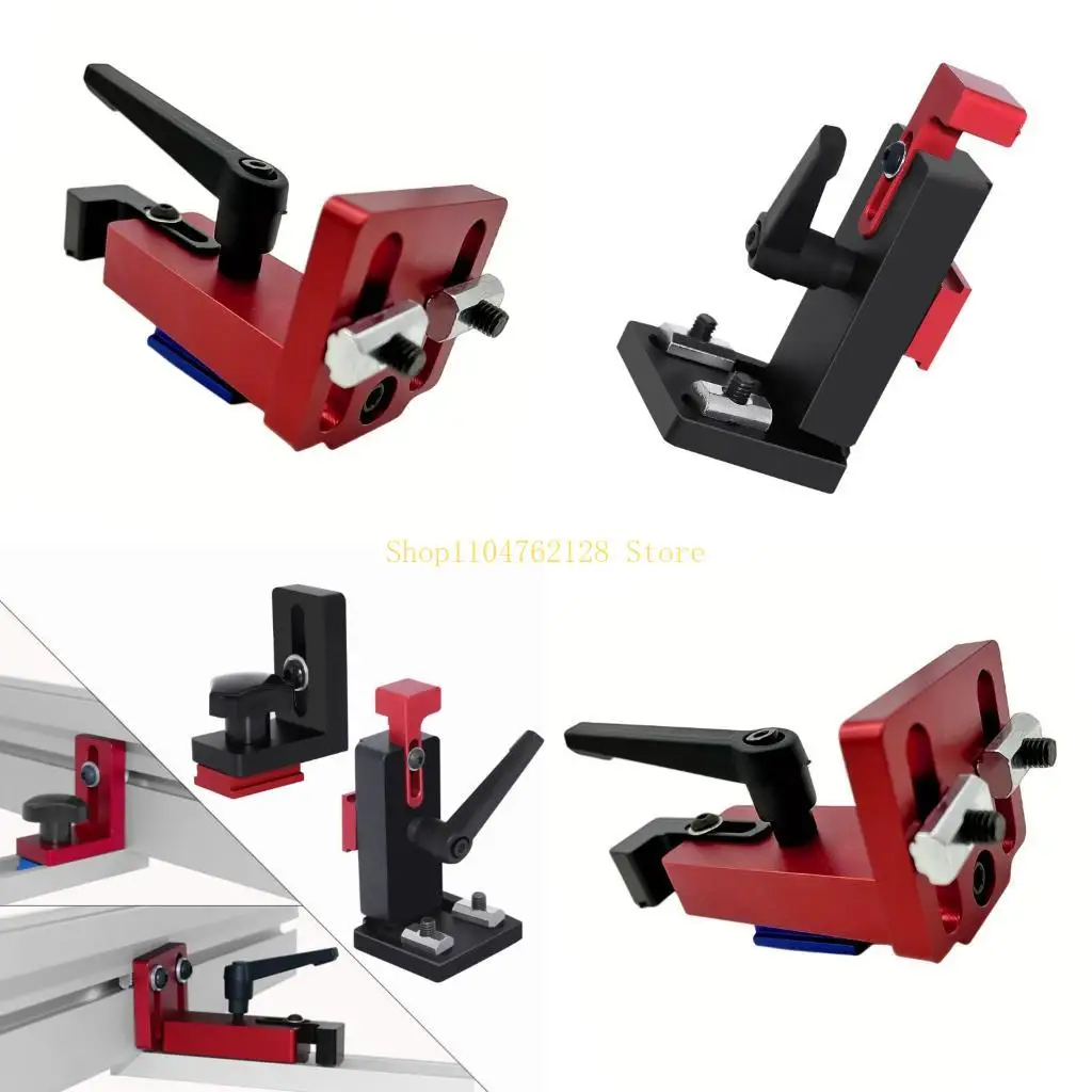 Aluminum Alloy Woodworking Machine Limit Stop Guide Rails Stop Providing Stable Positioning Support For Woodworkers best sale