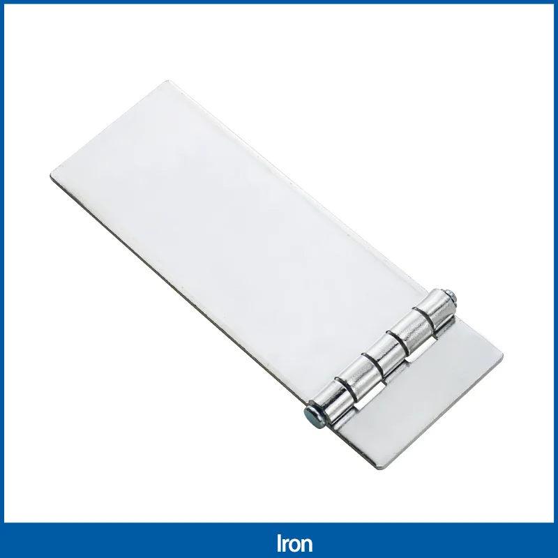 

8-Inch Large Long-Type Asymmetrical Iron Galvanized Hinge Non-Hole Welding Industrial Equipment Door Iron Hinge