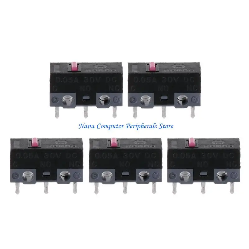 

F68C Оригинал Huano Moce Micro -коммутации Microswitch Переключатель 10 м. Нажмите 5 шт./Набор