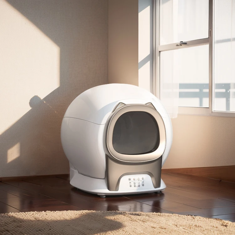 

New Design Self Cleaning Cat Box Automatic Box APP Control Smart Cat Toilet