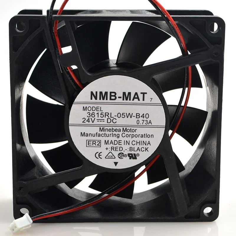 Для NMB 3615RL-05W-B40 9038 9 см 24 В 0,73 А водонепроницаемый инверторный вентилятор охлаждения