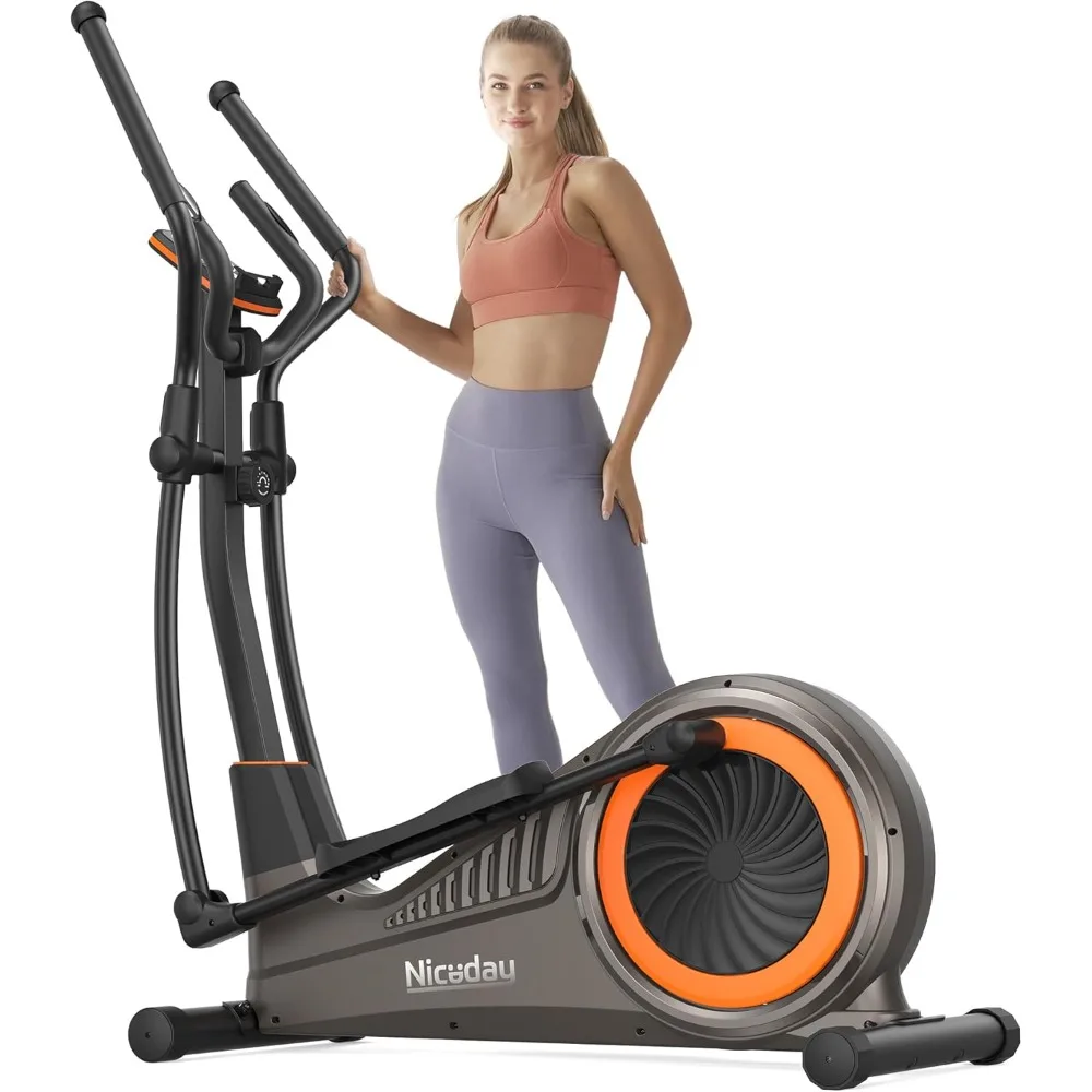 

Elliptical Machine, Elliptical Exercise Machine for Home with Hyper-Quiet Magnetic Driving System, Elliptical Trainer