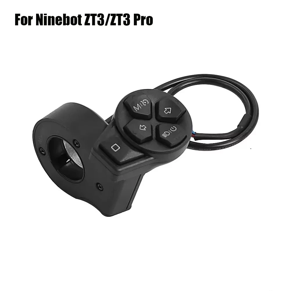 

Universal Electric Scooter Rotary Knob Turn Signal Precise Control For Segway Ninebot ZT3/ZT3 Pro Instrument Switch Repair Parts