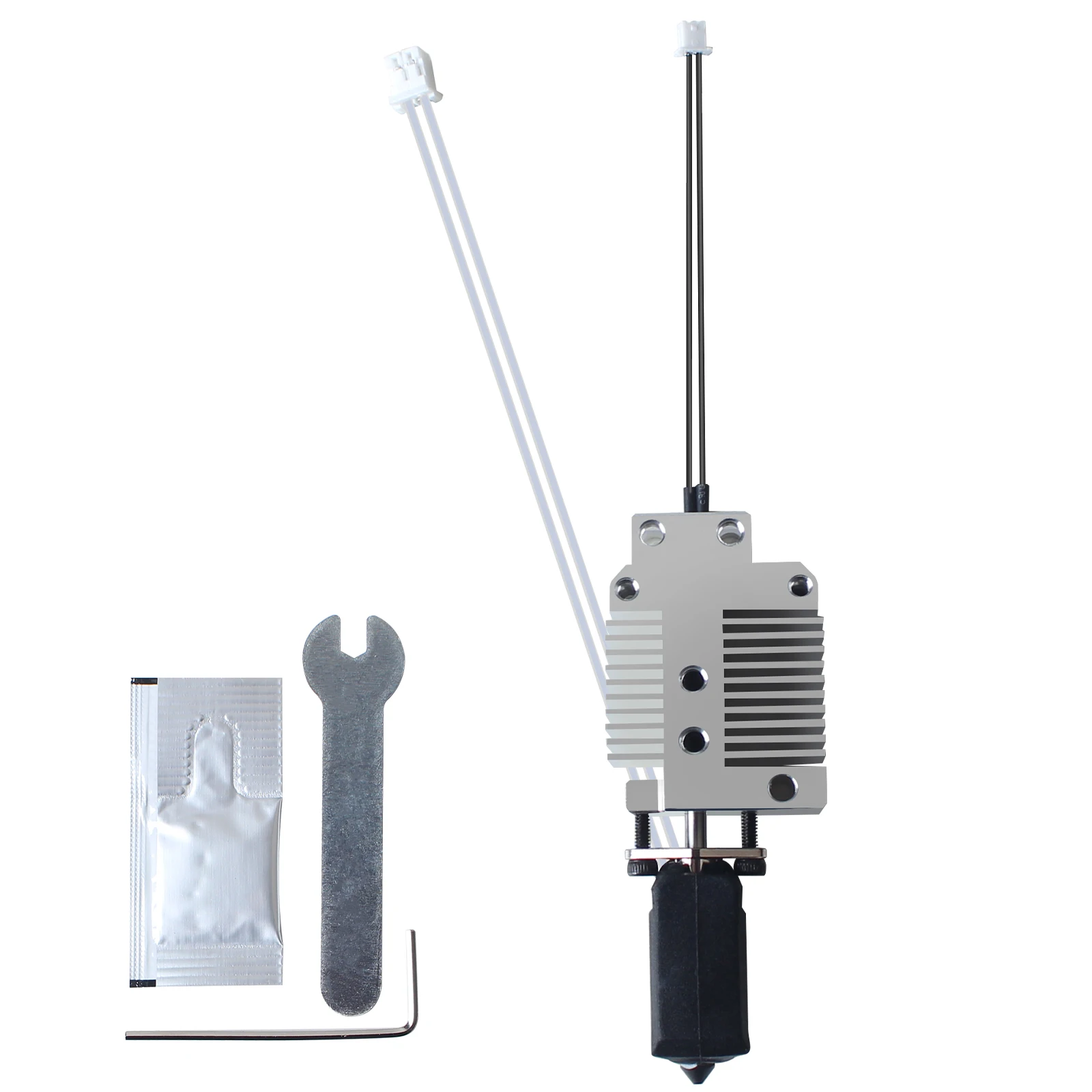 Untuk SV08 Kit HotEnd Nosel Baja Diperkuat yang Ditingkatkan Tahan Suhu Tinggi Nosel 0.4mm Untuk Printer 3D SV08